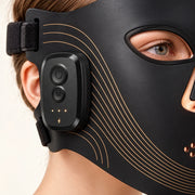 Illustrative close-up of the LED mask side controller, based on supplier reference.