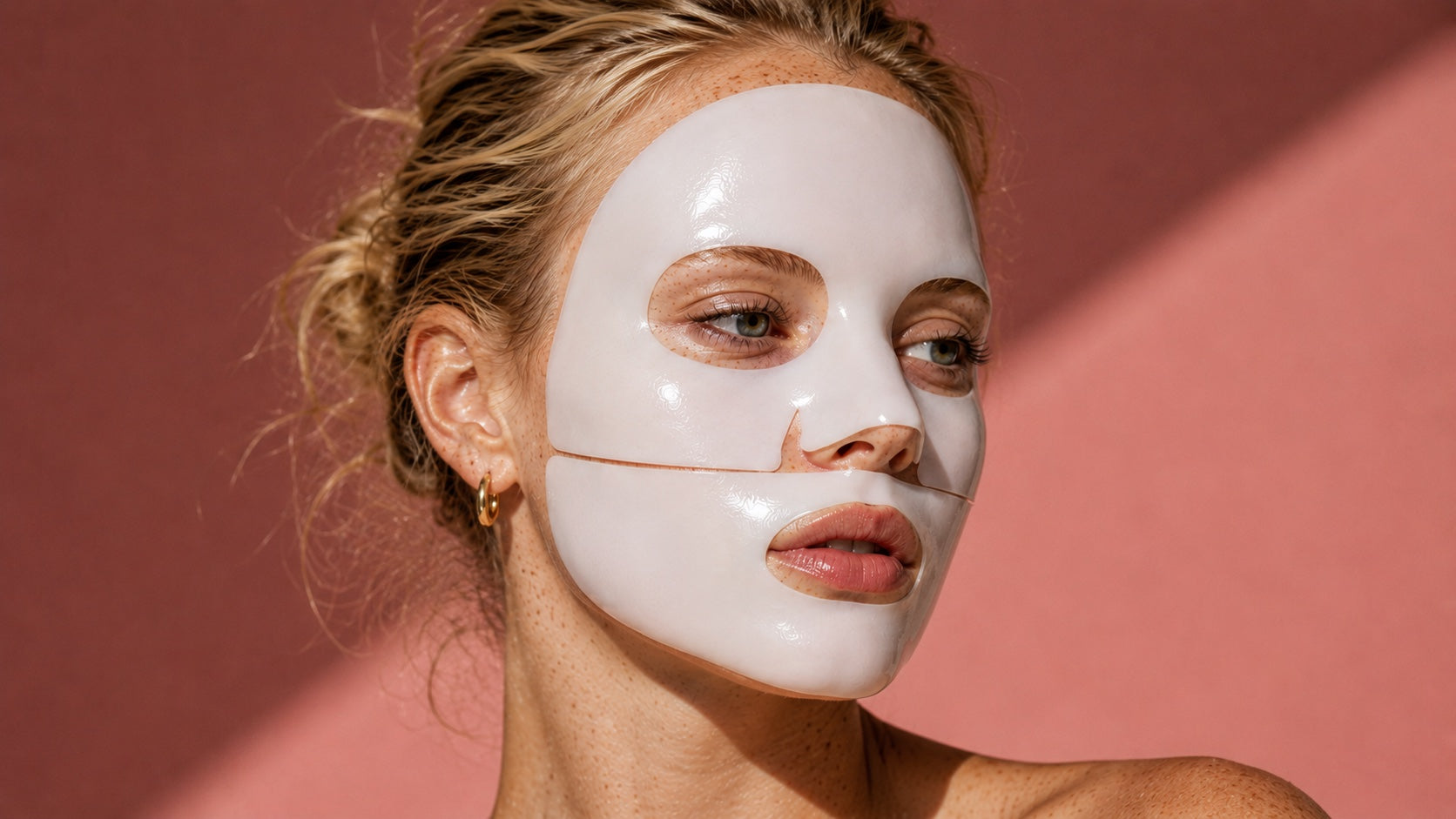 Wearing the Korena mask