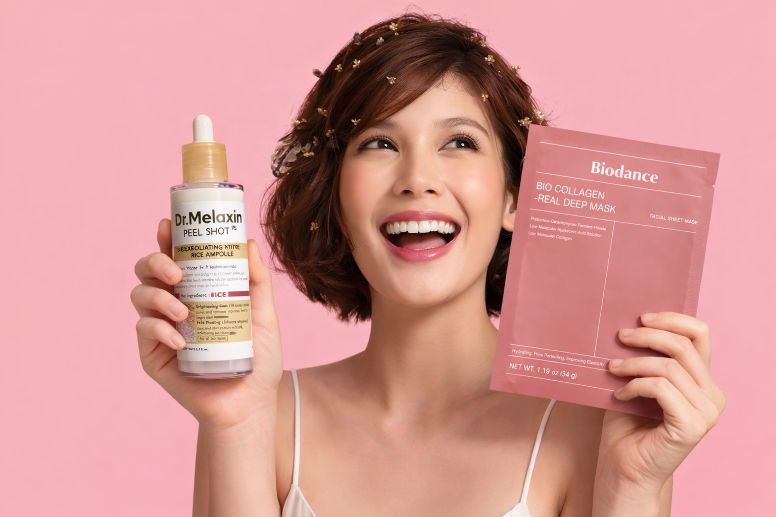 Rice ampoule skincare